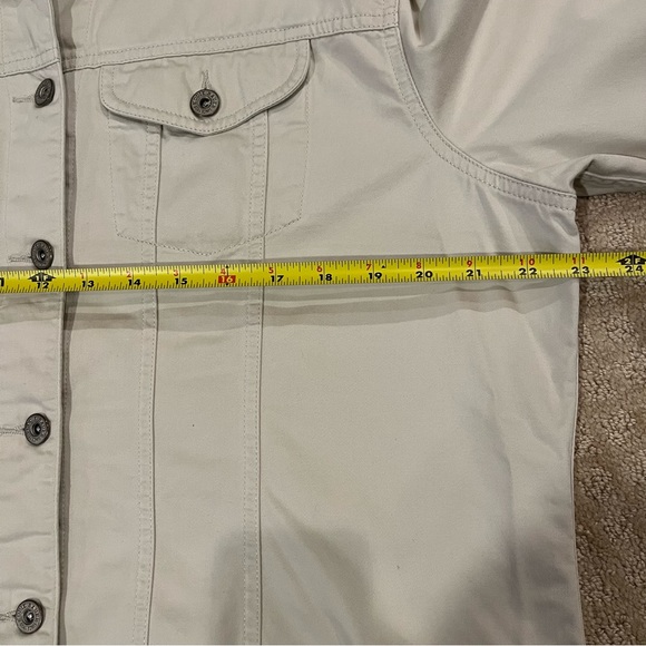 Eddie Bauer XL Cream Khaki Jacket - Picture 14 of 16